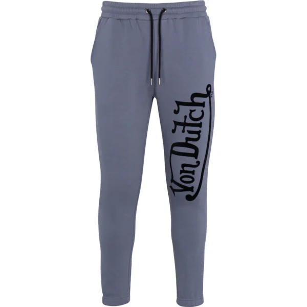 Von Dutch Blueberry & Black Logo Jogger