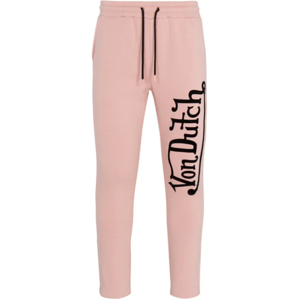 Von Dutch Pink & Black Logo Jogger