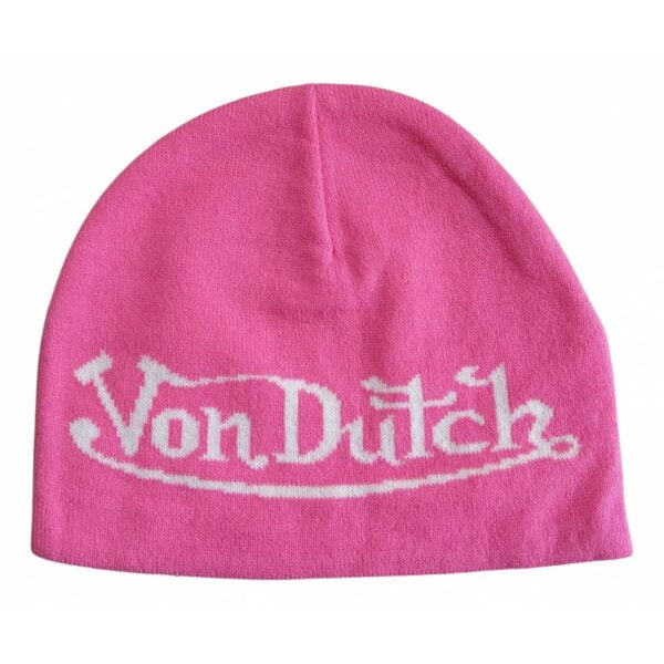 Von Dutch Pink Beanie